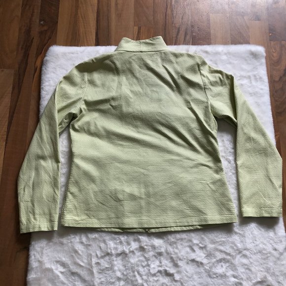 Eileen Fisher pastel green Quilted Jacket size Small - Picture 3 of 8